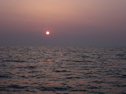 L'alba sul mare di Alba Adriatica